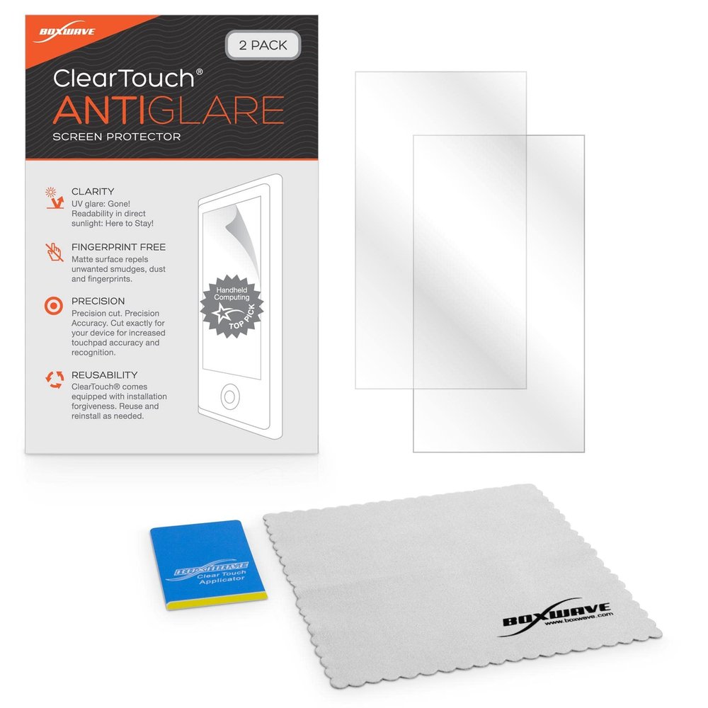 BoxWave Screen Protector Compatible with Akai MPC X SE - ClearTouch Anti-Glare (2-Pack), Anti-Fingerprint Matte Film Skin