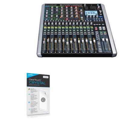 BoxWave Screen Protector Compatible with Soundcraft Si Performer 1 - ClearTouch Crystal (2-Pack), HD Film Skin - Shields from Scratches