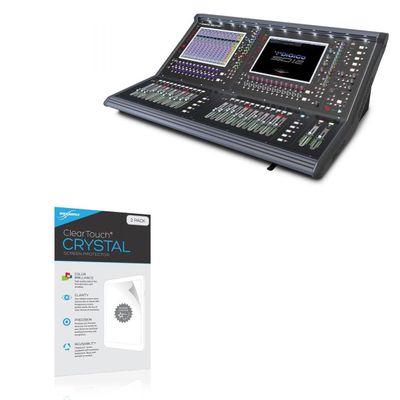 BoxWave Screen Protector Compatible with DiGiCo SD12 - ClearTouch Crystal (2-Pack), HD Film Skin - Shields from Scratches