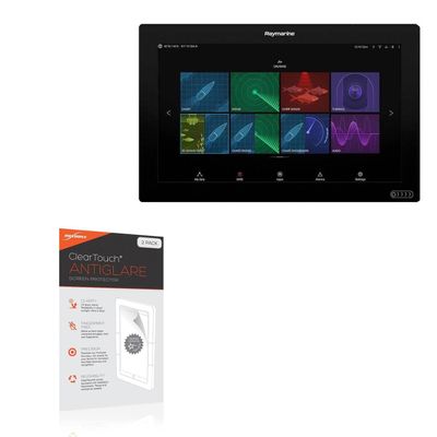 BoxWave Screen Protector Compatible with Raymarine T70428 - ClearTouch Anti-Glare (2-Pack), Anti-Fingerprint Matte Film Skin