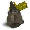 HolsterBuilder OWB Paddle, Durable & Lightweight Kydex Holster Attachment, USA Made Concealed Carry Holster Paddle for Men & Women view 4