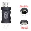 Firewire IEEE 1394 6 Pin Female to USB A Male Adapter Convertor for Printer PDA view 2