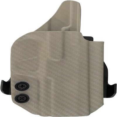HolsterBuilder OWB Paddle, Durable & Lightweight Holster Attachment, USA Made Concealed Carry Holster Paddle for Men & Women