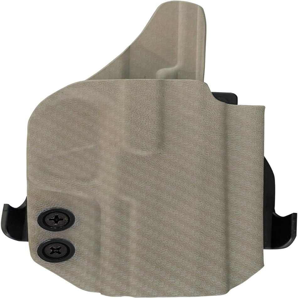 HolsterBuilder OWB Paddle, Durable & Lightweight Holster Attachment, USA Made Concealed Carry Holster Paddle for Men & Women