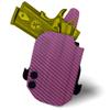 HolsterBuilder OWB Paddle, Durable & Lightweight Kydex Holster Attachment, USA Made Concealed Carry Holster Paddle for Men & Women view 1