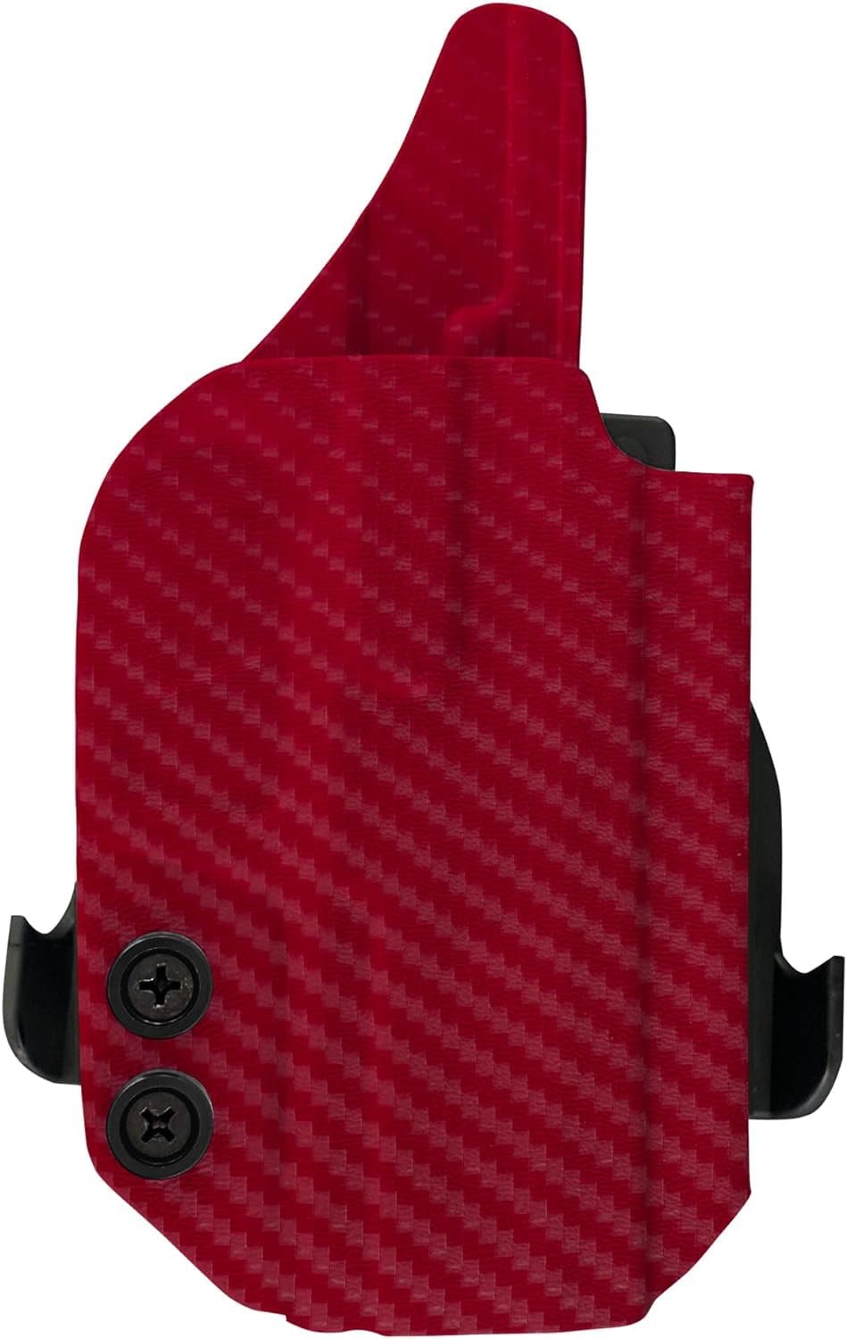 HolsterBuilder OWB Paddle, Durable & Lightweight Kydex Holster Attachment, USA Made Concealed Carry Holster Paddle for Men & Women