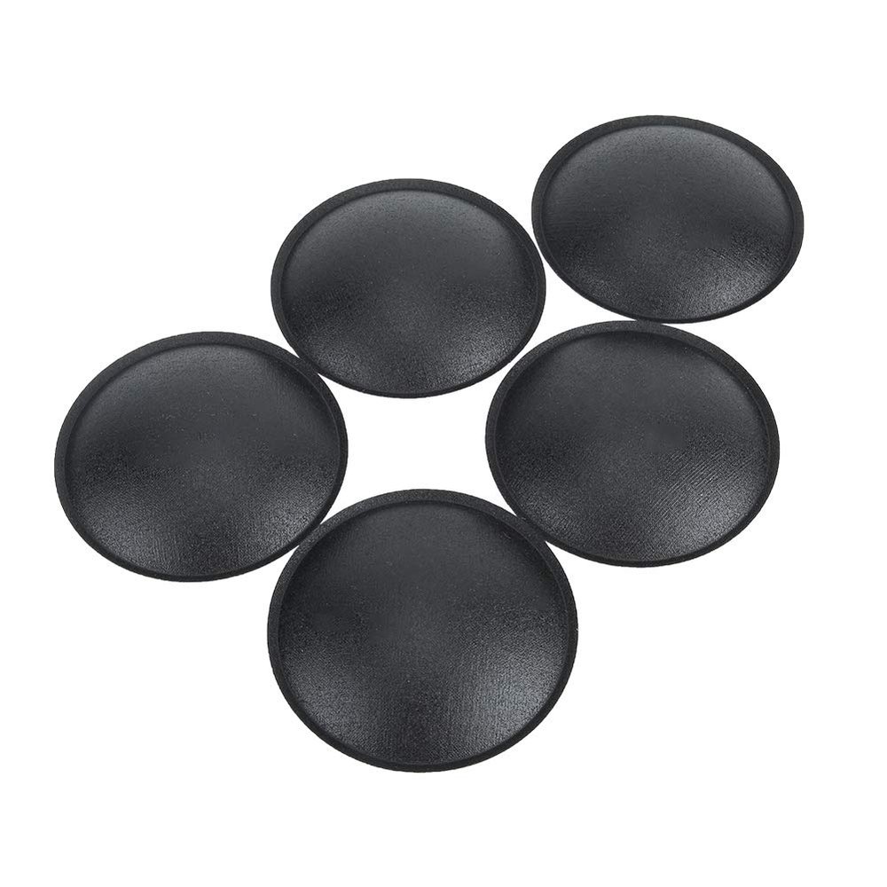 Cyrank 5PCS Speaker Dust Cap 85mm/3.35inches Diameter Loudspeaker Protector Cloth Speaker Dust Cap for Beautiful and Generous Decoration