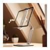 WAOCEO Tablet Holder Universal Tablet Stand, Adjustable Folding Holder Aluminum Alloy Arm Ergonomic 360 Degree Rotatable for 4-13 Inch Tablet and Phone Tablet Stand (Color : Silver) view 1