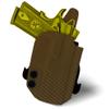 HolsterBuilder OWB Paddle, Durable & Lightweight Holster Attachment, USA Made Concealed Carry Holster Paddle for Men & Women view 3