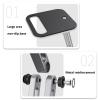 Tablet Holder Aluminum Tablet Stand, Desktop Phone Tablet Holder Stand, Flodable Adjustable Desktop Mount Base for Most 5-13inch Tablet Phone Tablet Stand (Color : White) view 3