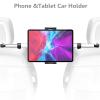 WAOCEO Tablet Holder Car Headrest Tablet Mount Holder for 4-13" Device, Stretchable Phone Tablet Holder Back Seat for Car Between, Aluminum Headrest Tablet Holder for Kid Tablet Stand view 2