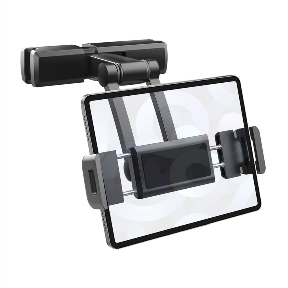 WAOCEO Tablet Holder Car Tablet Stand, Car Headrest Tablet Mount Holder for Car Back Seat, Durable Stable Tablet Headrest Mount Compatible with 5-13" Tablet, GPS Tablet Stand