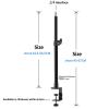 WAOCEO Tablet Holder Universal Tablet Holder, Desktop Lazy Tablet Mount Stand with Flexible 360  Clip, Height Adjustable Tablet Bracket for 4-11" Tablet and Phone Tablet Stand view 2