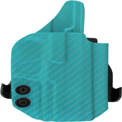 HolsterBuilder OWB Paddle, Durable & Lightweight Kydex Holster Attachment, USA Made Concealed Carry Holster Paddle for Men & Women