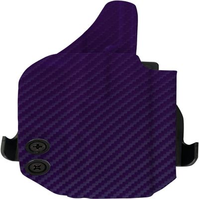 HolsterBuilder OWB Paddle, Durable & Lightweight Kydex Holster Attachment, USA Made Concealed Carry Holster Paddle for Men & Women