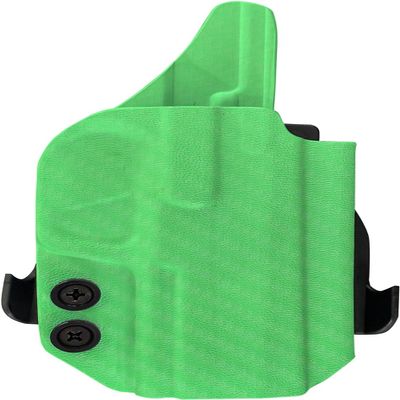 HolsterBuilder OWB Paddle, Durable & Lightweight Kydex Holster Attachment, USA Made Concealed Carry Holster Paddle for Men & Women