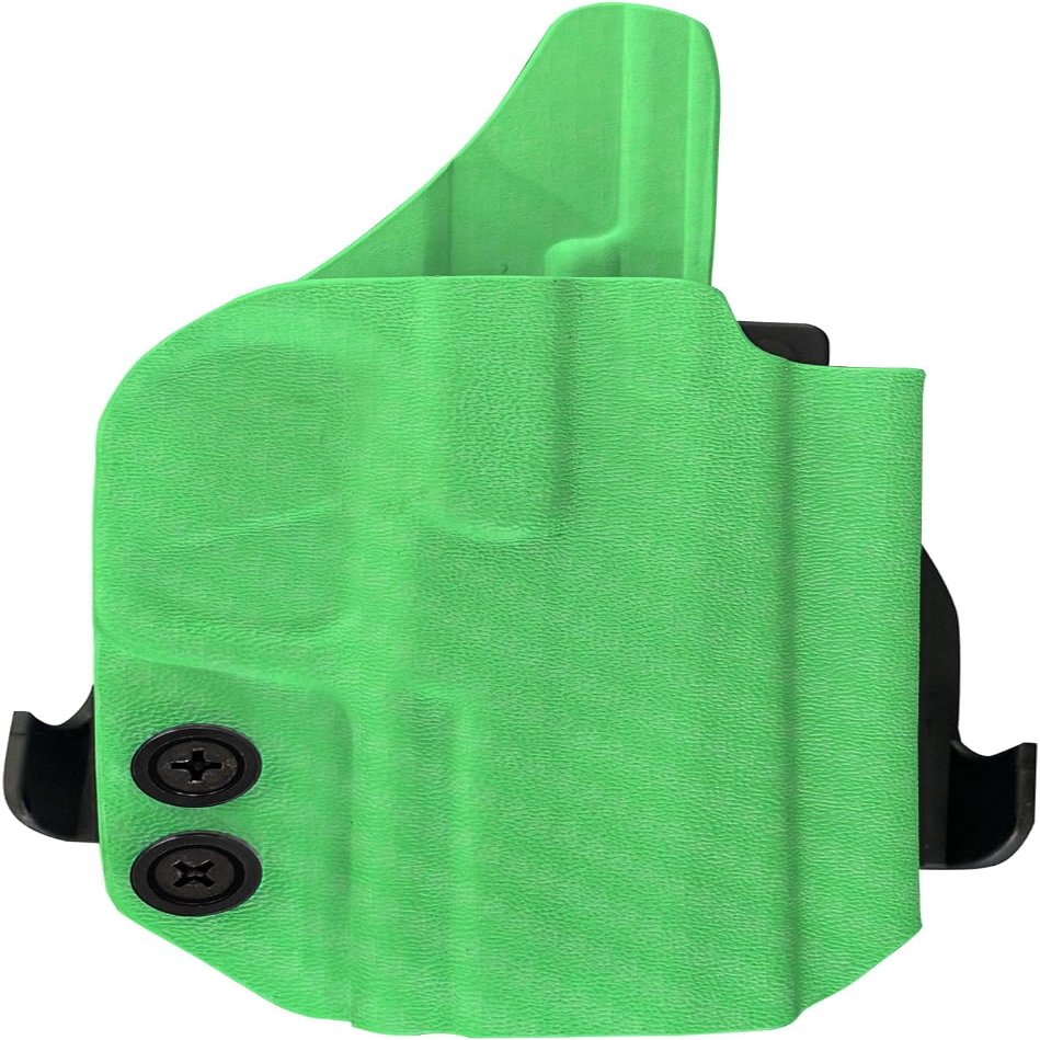 HolsterBuilder OWB Paddle, Durable & Lightweight Kydex Holster Attachment, USA Made Concealed Carry Holster Paddle for Men & Women
