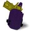 HolsterBuilder OWB Paddle, Durable & Lightweight Kydex Holster Attachment, USA Made Concealed Carry Holster Paddle for Men & Women view 3