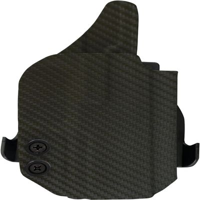 HolsterBuilder OWB Paddle, Durable & Lightweight Holster Attachment, USA Made Concealed Carry Holster Paddle for Men & Women