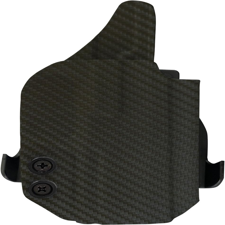 HolsterBuilder OWB Paddle, Durable & Lightweight Holster Attachment, USA Made Concealed Carry Holster Paddle for Men & Women