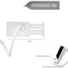 WAOCEO Tablet Holder Lazy Phone Tablet Stand, Flexible Gooseneck Tablet Holder Mount with Clip for Bed Desk, Universal Long Arm Bracket for 4 to 10.6 inches Device Tablet Stand (Size : 100cm Black) view 4