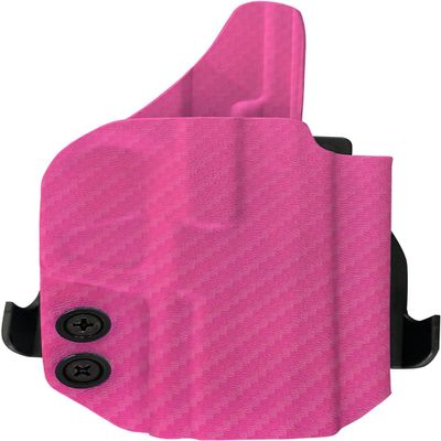 HolsterBuilder OWB Paddle, Durable & Lightweight Holster Attachment, USA Made Concealed Carry Holster Paddle for Men & Women
