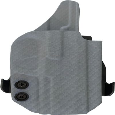 HolsterBuilder OWB Paddle, Durable & Lightweight Kydex Holster Attachment, USA Made Concealed Carry Holster Paddle for Men & Women