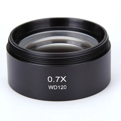 Microscope Accessories Kit WD165 0.5X 0.3X 2X 0.7X Stereo Microscope Lens L with 1-7/8" (48mm) Mounting Thread Lens Microscope Slides (Color : 0.7X)