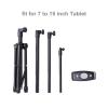WAOCEO Tablet Holder Floor Standing Tablet Stand, Height Adjustable Tablet Tripod Stand, Universal Foldable Tablet Stand Mount for Most Smartphones and Tablets Tablet Stand (Color : 7 to 15 inch) view 2