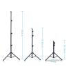 WAOCEO Tablet Holder Floor Standing Tablet Stand, Height Adjustable Tablet Tripod Stand, Universal Foldable Tablet Stand Mount for Most Smartphones and Tablets Tablet Stand (Color : 7 to 15 inch) view 3