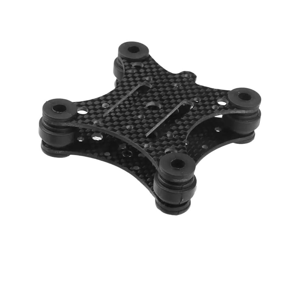 Carbon Fiber Anti-Vibration Plate & Rubber Balls PTZ for G-o-p-ro Action Cams for D-Phantom 1 2 FPV Drone Quadcopter Gimbal Mount Spare Parts