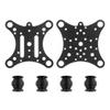 Carbon Fiber Anti-Vibration Plate & Rubber Balls PTZ for G-o-p-ro Action Cams for D-Phantom 1 2 FPV Drone Quadcopter Gimbal Mount Spare Parts view 2