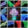 ADVPRO CROSS KNOT Tattoo RGB Dynamic Glam LED Sign - Cut-to-Edge Shape - Smart 3D Decoration - Multicolor Signage st06s66-fnd-i0013-c view 3