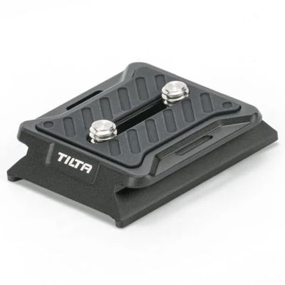 Tilta ARCA Manfrotto Dual Quick Release Plate Black | Secure Connection | Strap Holder | Thumb Screws | TA-DQRP-B