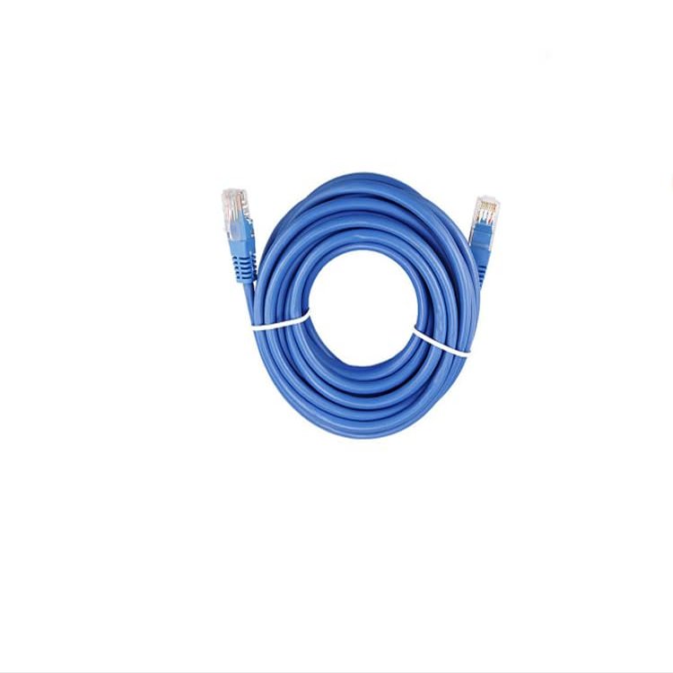 Super Category 5 Cable cat5 Computer broadband Network Connection Cable Pure Copper Patch Cable Oxygen-Free Copper core Twisted Pair Cable Blue : 5 Meters