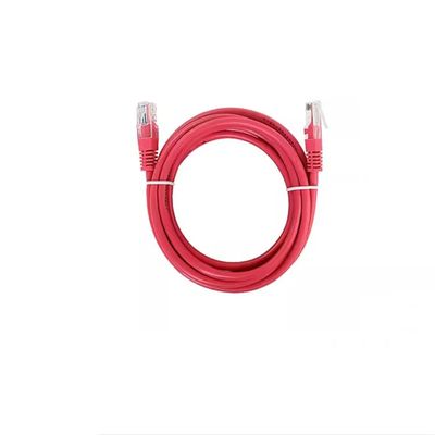 Super Category 5 Cable cat5 Computer broadband Network Connection Cable Pure Copper Patch Cable Oxygen-Free Copper core Twisted Pair Cable red : 20 Meters