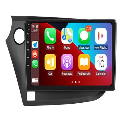 Android 13 for Honda Insight Radio 2009-2014 with Apple Carplay Android Auto4GB RAM+64GB ROM 9" Touch Screen with Car Stereo GPS WiFi Bluetooth FM Backup Camera SWC