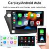 Android 13 for Honda Insight Radio 2009-2014 with Apple Carplay Android Auto4GB RAM+64GB ROM 9" Touch Screen with Car Stereo GPS WiFi Bluetooth FM Backup Camera SWC view 2