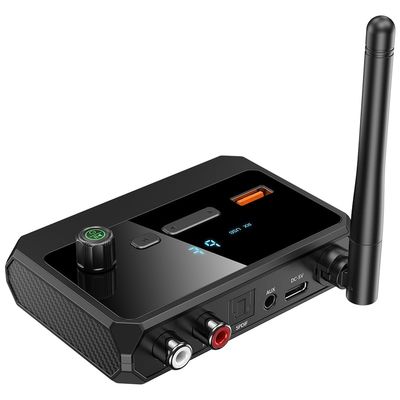 SZAIENXIL Bluetooth 5.3 Receiver Adapter for Home Stereo, Support Optical RCA AUX 3.5mm, for Speakers/Wired Speakers/Home Music Streaming Stereo System