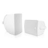 Sound Town Pair of 8" Weather-Resistant Surface-Mount Speaker, Indoor/Outdoor, 70V/100V/8ohm, for Home & Commercial Installation, White (TARVOS-8W-PAIR) view 1