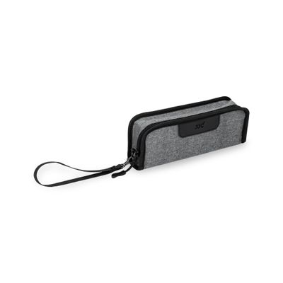 JJC Film Pouch Case for 135 35mm Film, Polyester Carrying Pouch for 5 Rolls of 35mm Film with Elastic Slot Interior and Belt Loop Design, Free Wrist Strap for Easy to Carry (Film Not Included)