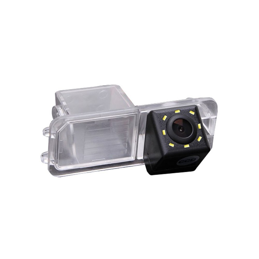 8 LEDs Night Vision HD Rear View Camera Replacement for VW Golf 6 MK4 MK5 MK6/EOS/LUPO/Polo V/VW New Beetle/Passat CC 4D/Phaeton/Scirocco/Jetta/Variant/4Motion/Magotan Tiguan/Seat Leon/Altea/Skoda