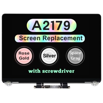 13" Screen Replacement for MacBook Air Retina 2020 A2179 EMC 3302 MVH22 MVH42 MVH52 MWTJ2 MWTK2 MWTL2 LCD Screen Retina Display Full Assembly 2560x1600 (Rose Gold)
