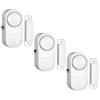 HIIXHC Door Window Alarm, 95DB Door Alarms for Kids Safety, Wireless Sensor Door Window Burglar Alarm-Window Pool Alarms for Home (3 Pack) view 1
