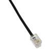 Yuly Black 4P4C RJ9 Extension Cable Male to Female Converter Adapter Extender Extension Cable for Telephone Splitter Rj9 Male to Female Adapter view 4