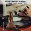 Super Soft Cleaning Brush ForVinyl Record Cleaning Brush Wood Handle Soft Fiber Bristles Anti Static Brush Effective Cleaning Tool Quick Brush Sound Tool Fast Cleaning Solution Fiber Bristles Brush view 3