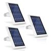Wasserstein Solar Panel with 13.1-Foot Outdoor Magnetic Charging Cable for Arlo Ultra, Ultra 2, Pro 3, Pro 4, Pro 5S (3-Pack, White)  NOT Compatible with Arlo Pro (6th Gen) view 1