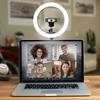 C920x Magnetic Webcam Light with Stand,10 Inch Ring Light with Adjustable Desktop Holder Compatible with Logitech C920s StreamCam C922x C930e C925e C615 Brio 501 301 101 Brio 4K C270 C310 webcams view 2