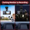 2025 Dash Cam, 3 Channel Dash Cam Front and Rear Inside, Interior Car Camera, 2.5K/1440P Single Fr,Fr+Interior, Front+Rear Dash Camera for Cars Taxi with Night Vision, Parking Monitor 1S Recording view 3