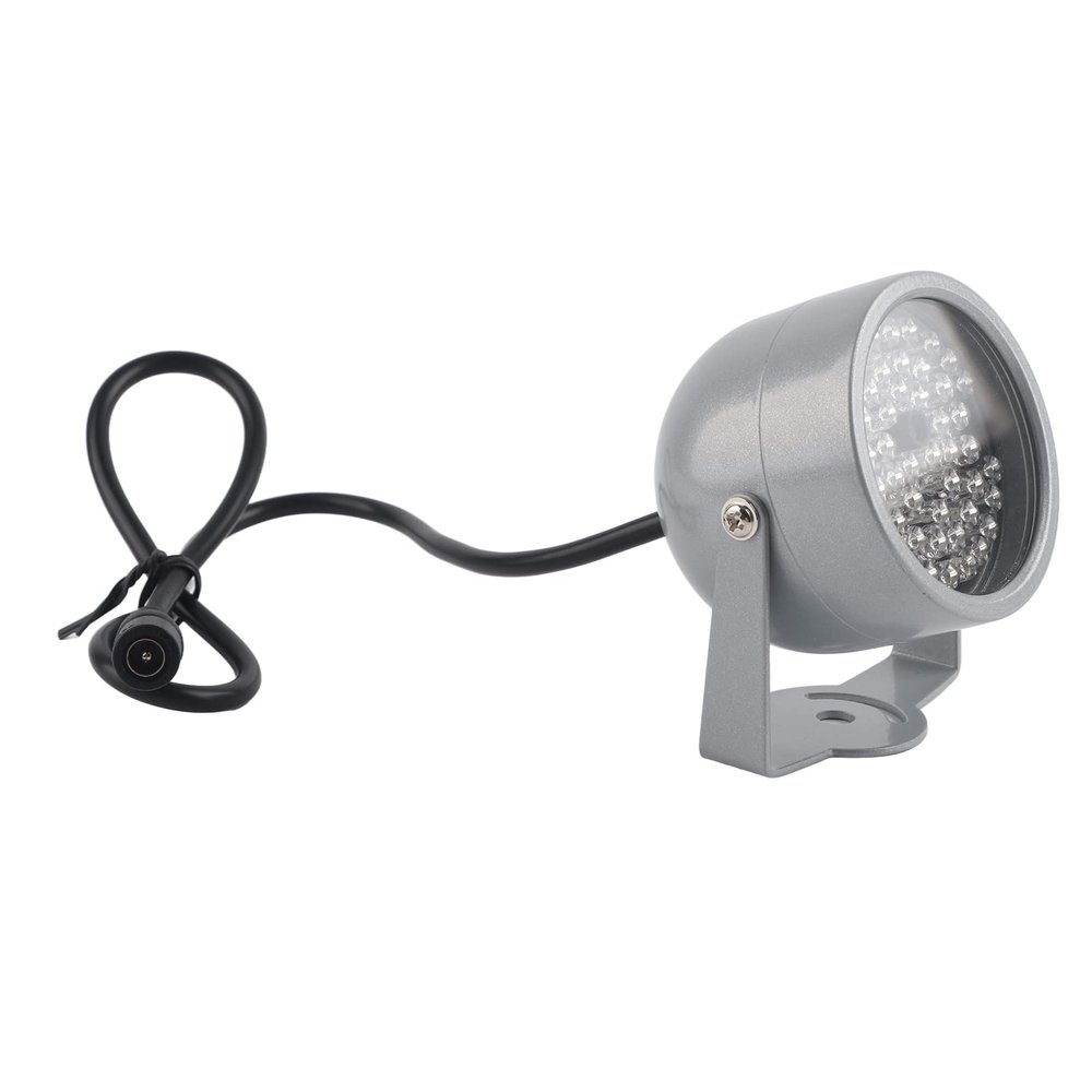 Artifresco 48 LED Ir Illuminators, IR Infrared Night Vision Light Waterproof IP67 90 Degree Wide Angle Outdoor for Security Cameras